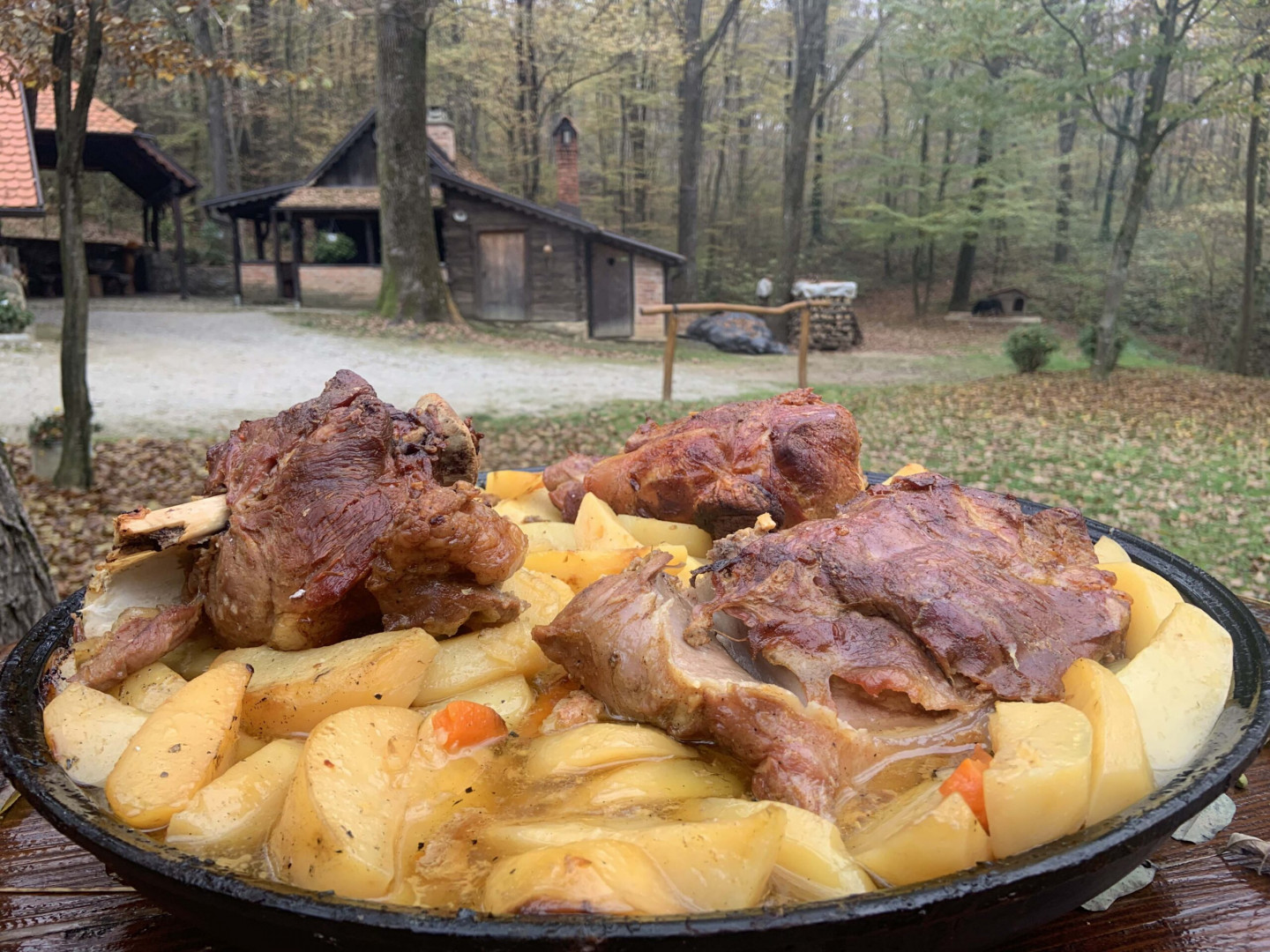 Teletina ispod peke Pethrasti - restoran i izletište (6)